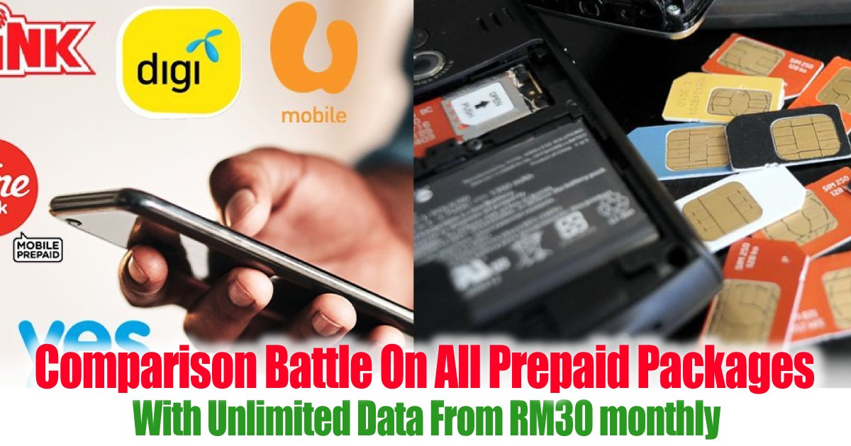 Comparison Battle On All Prepaid Packages With Unlimited ...