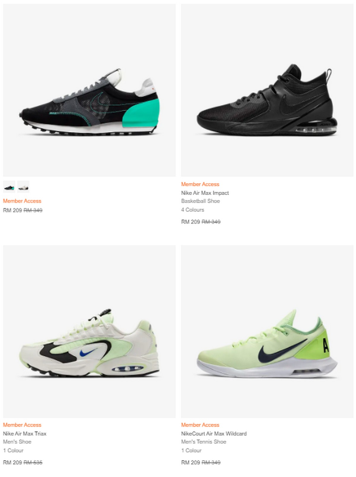 11.11: Nike Official Sales With up to 70% Discount with Shoes Starting ...