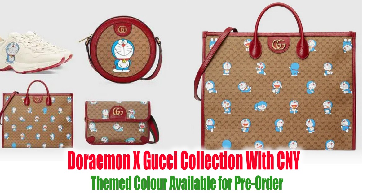 doraemon x gucci malaysia