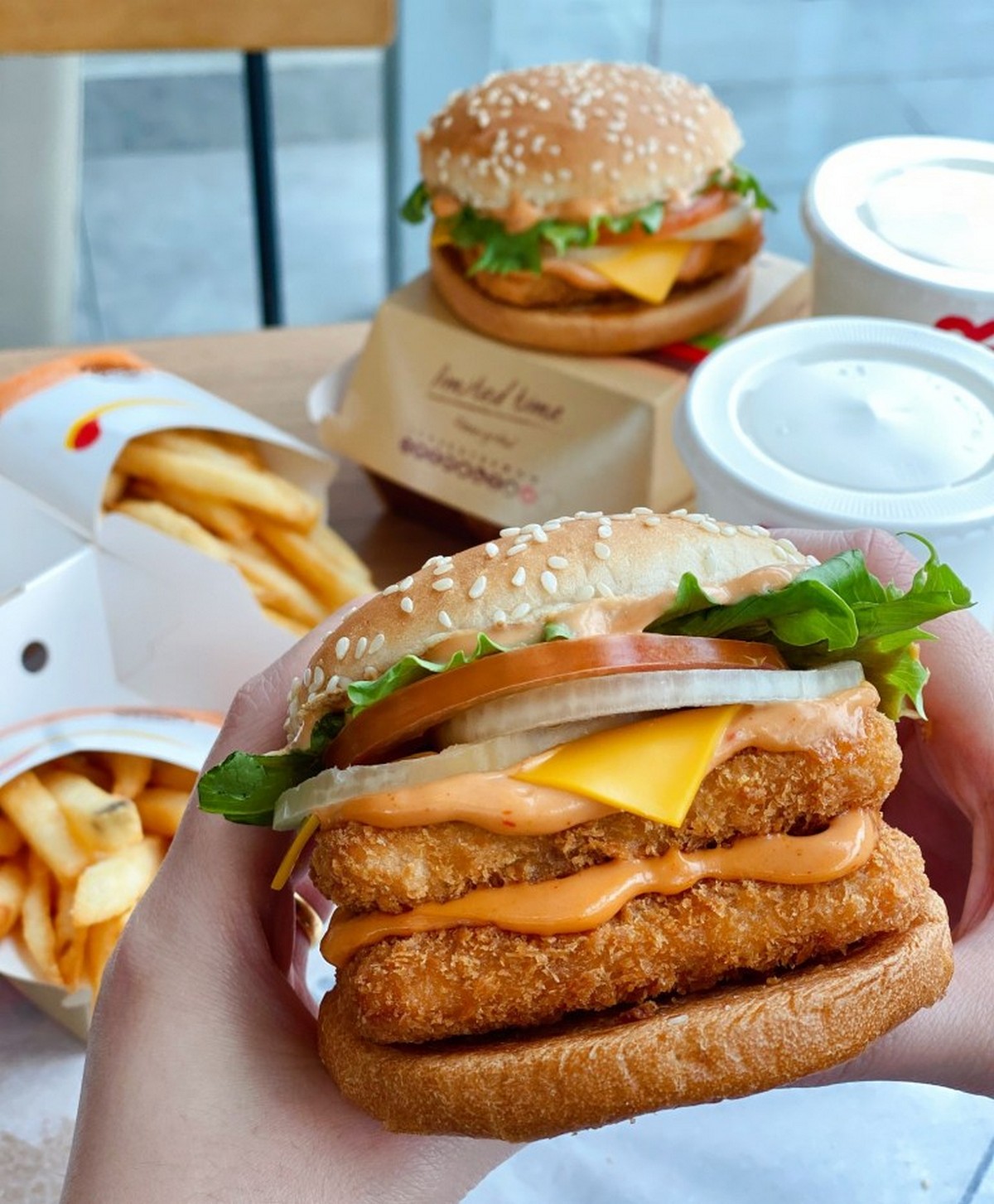 Burger King's Hokkaido Salmon Mentaiko Burger Is Back Where It Is 