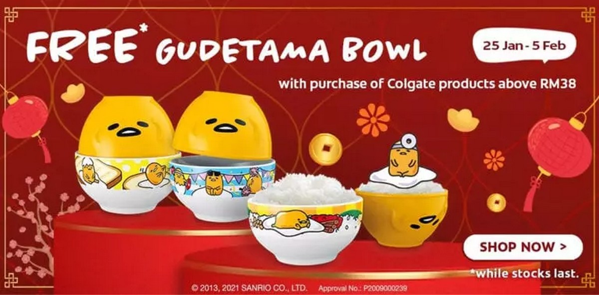 colgate gudetama bowl