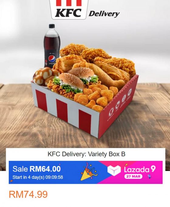 just eat voucher kfc