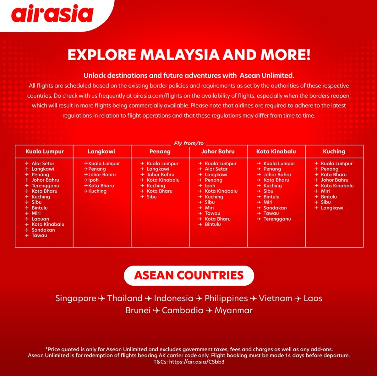 Airasia Offers Unlimited Flights Within Asean For Rm599 As Vaccination Has Begin Everydayonsales Com News