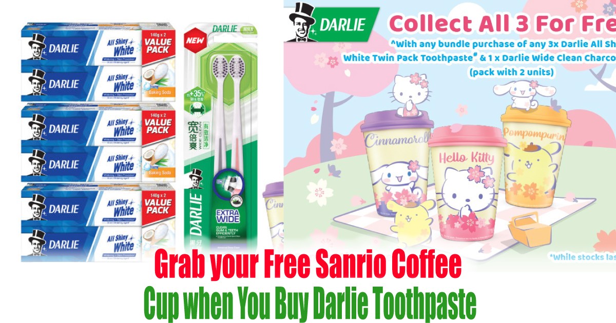 darlie sanrio coffee cup