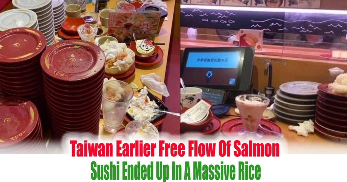 Sushi Ended Up In A Massive Rice 