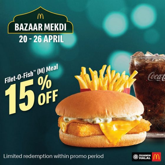 Bazaar Mekdi Ayam Goreng For Only Rm3 Promotion From 20th To 26th April 