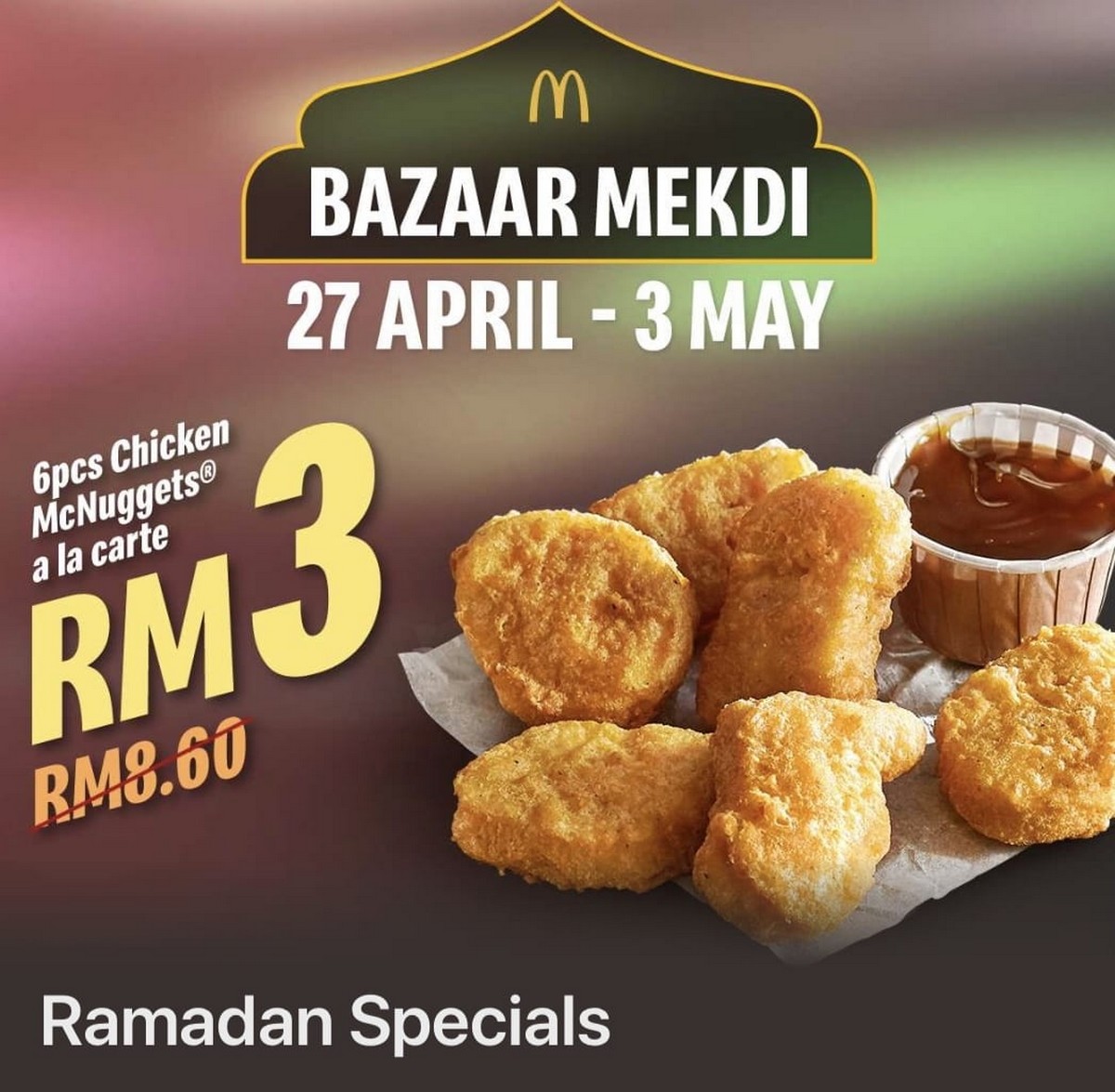 Mcdonald's Launch Latest Promotion From April 27 Onwards Of Mcnuggets 