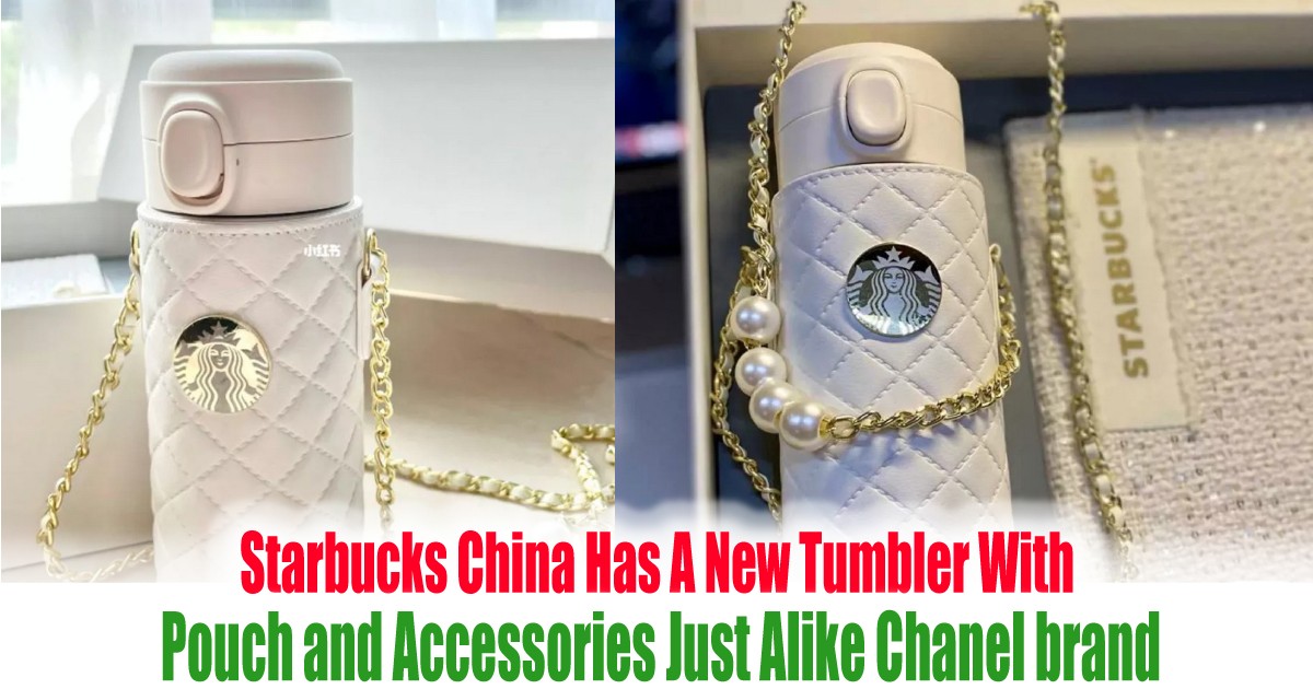 These Starbucks China's merchandise items remind us of Chanel